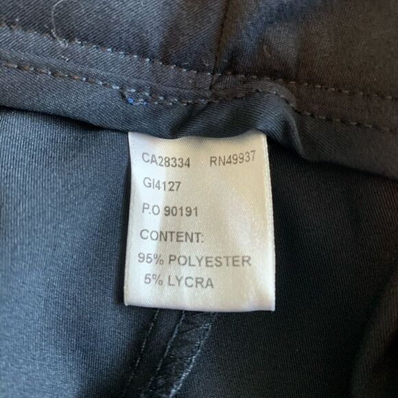 Capri Pants Tail Blue Size 8 - Picture 3 of 4